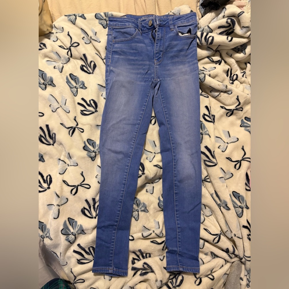 American Eagle Outfitters Light Blue Skinny Jeans